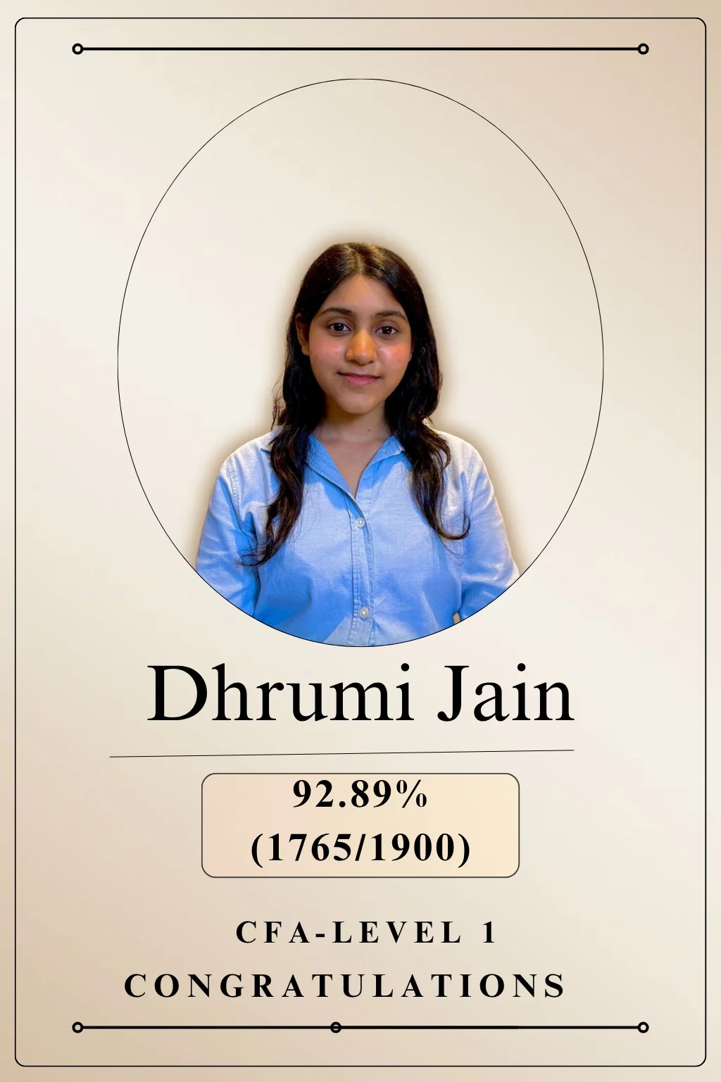 Dhrumi Jain August 2025