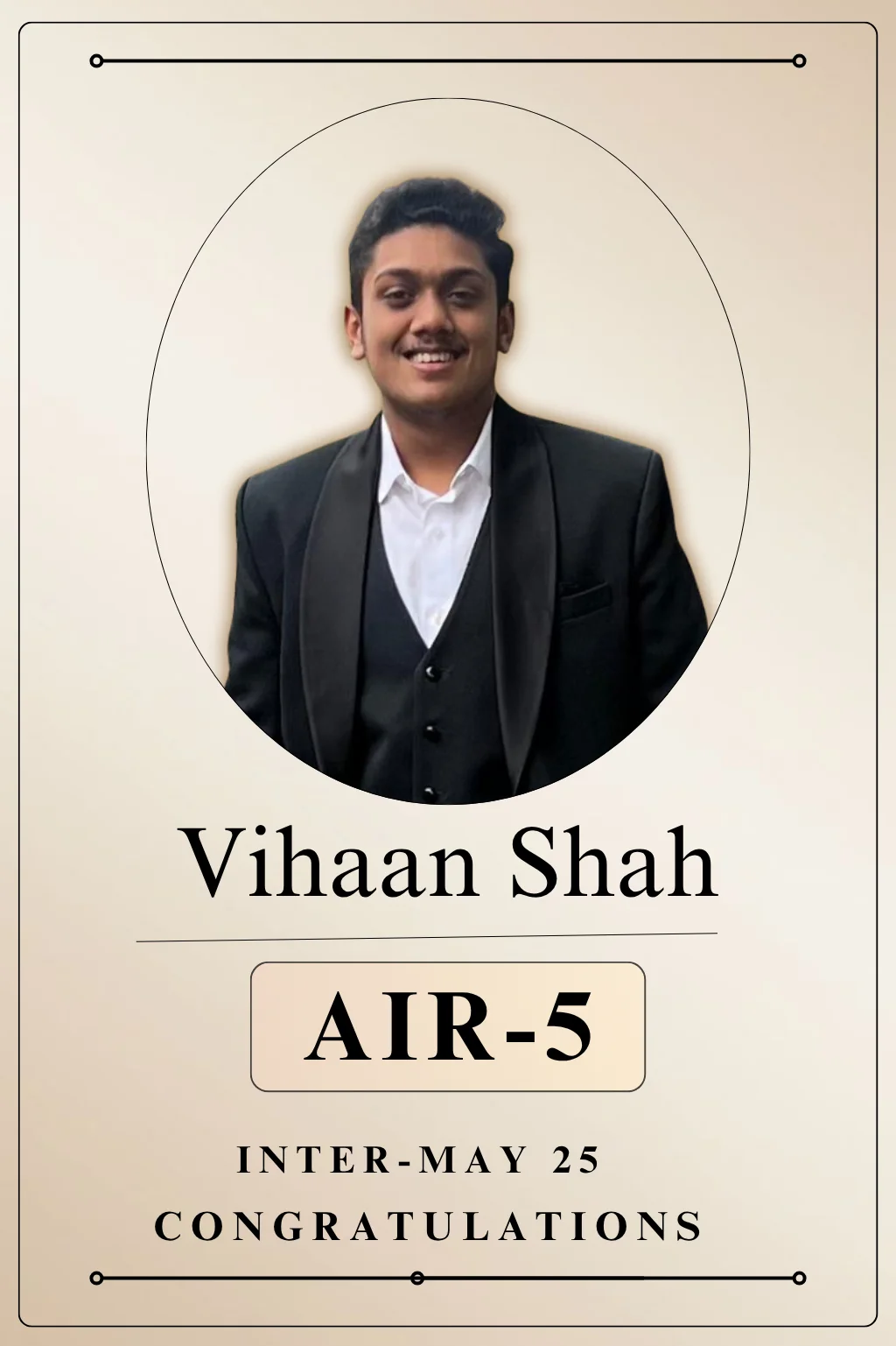 Vihaan Shah May 2025