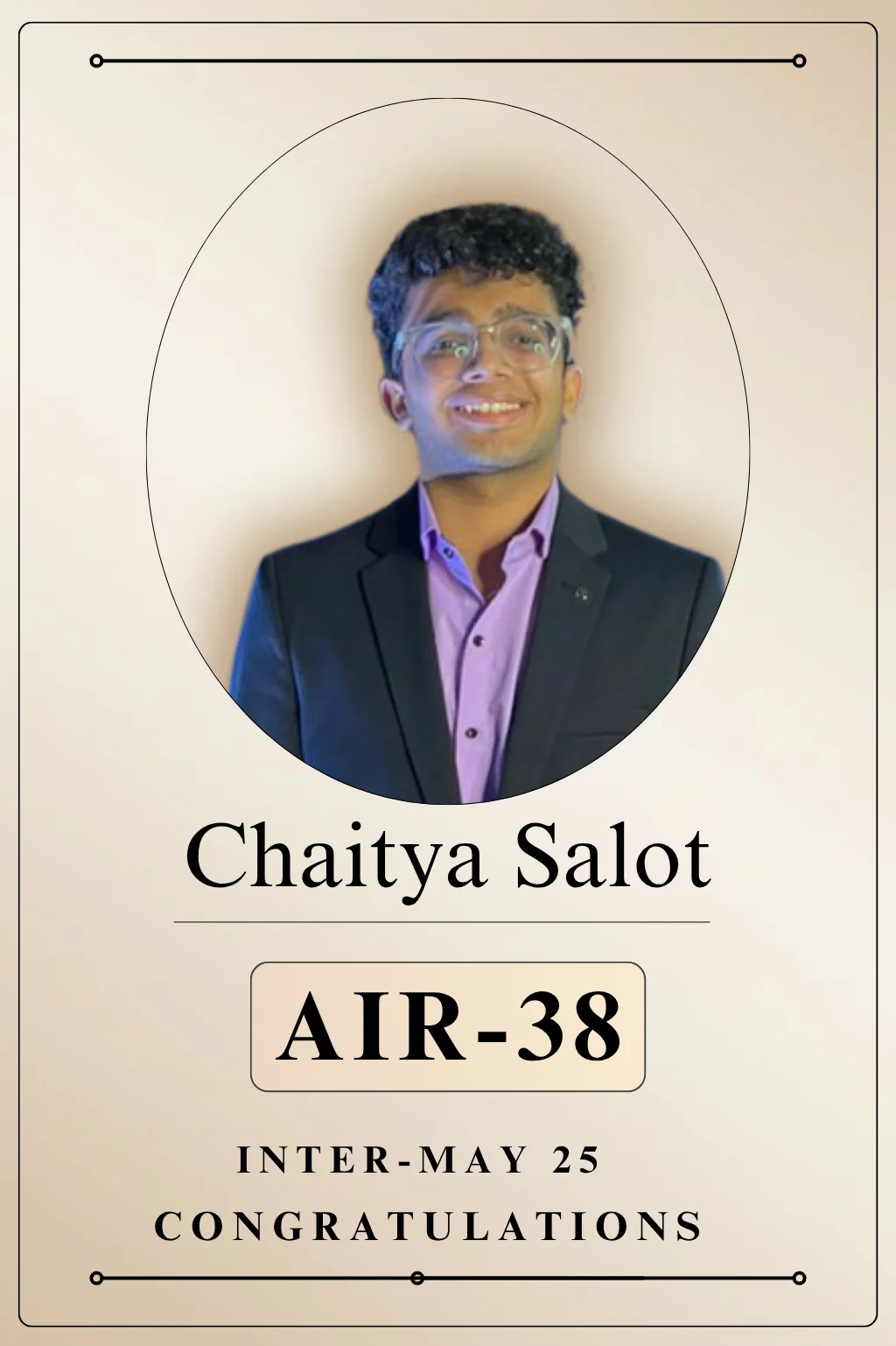 Chaitya Salot May 2025
