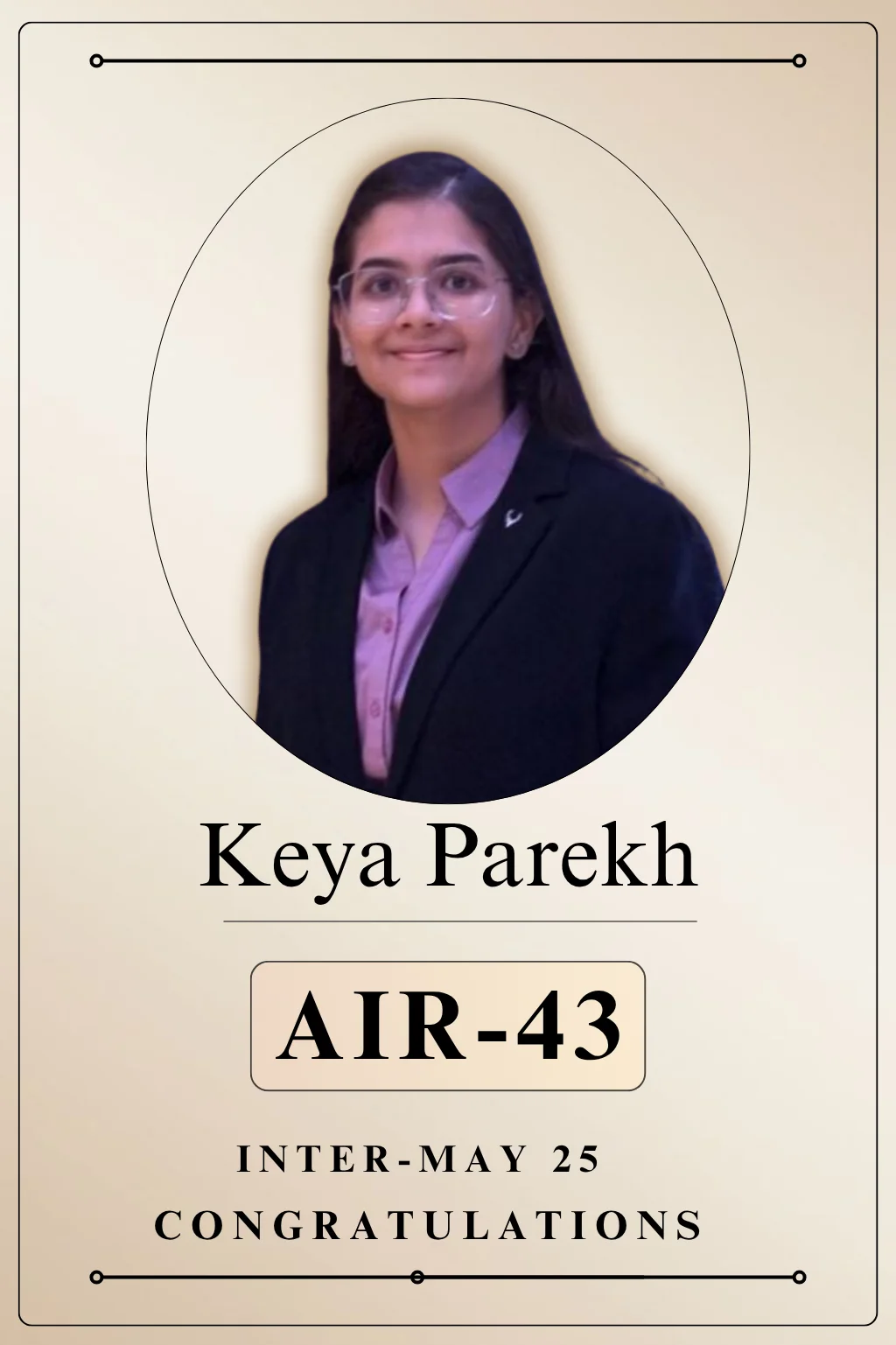 Keya Parekh May 2025