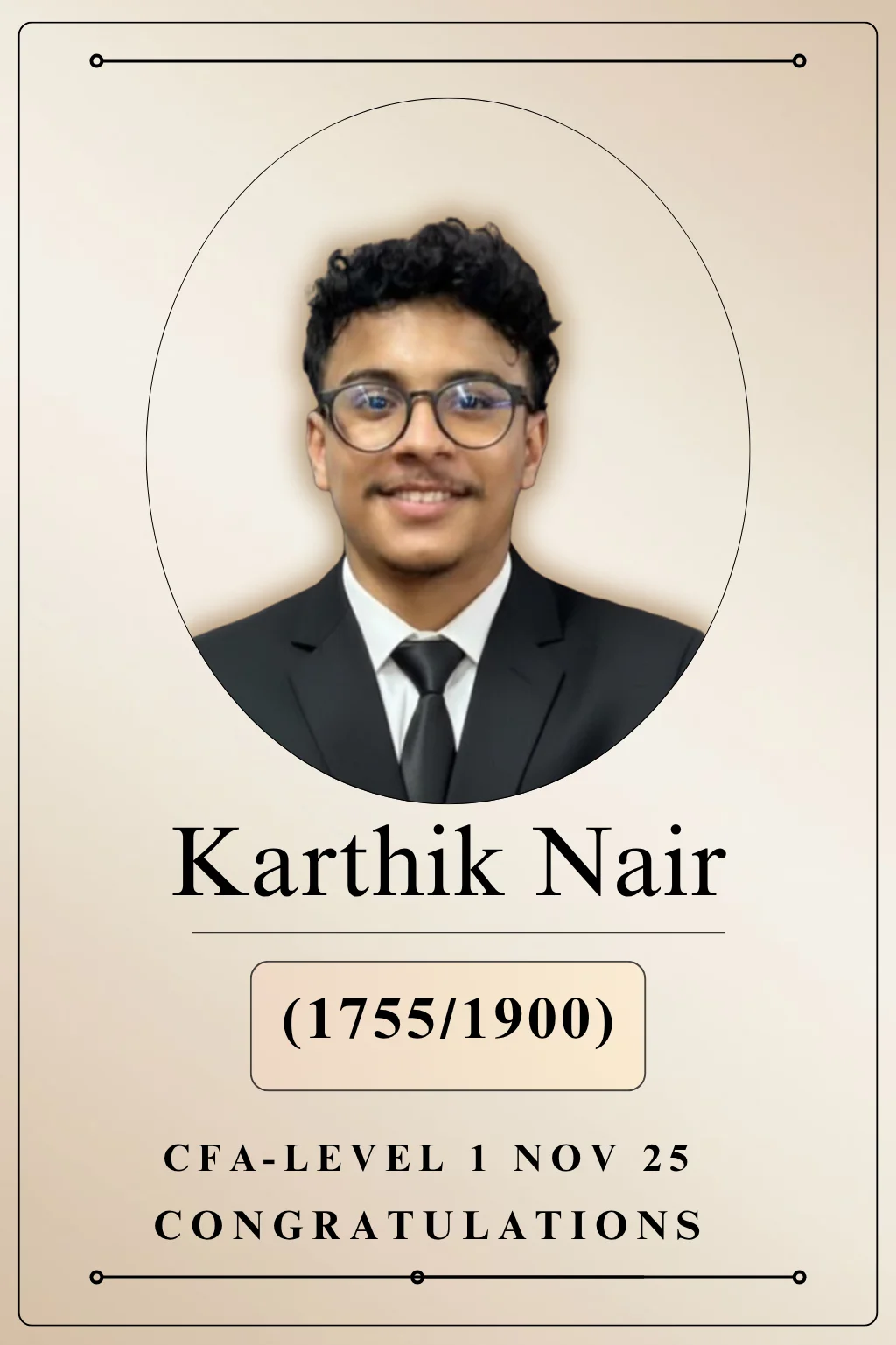 Karthik Nair November 2025