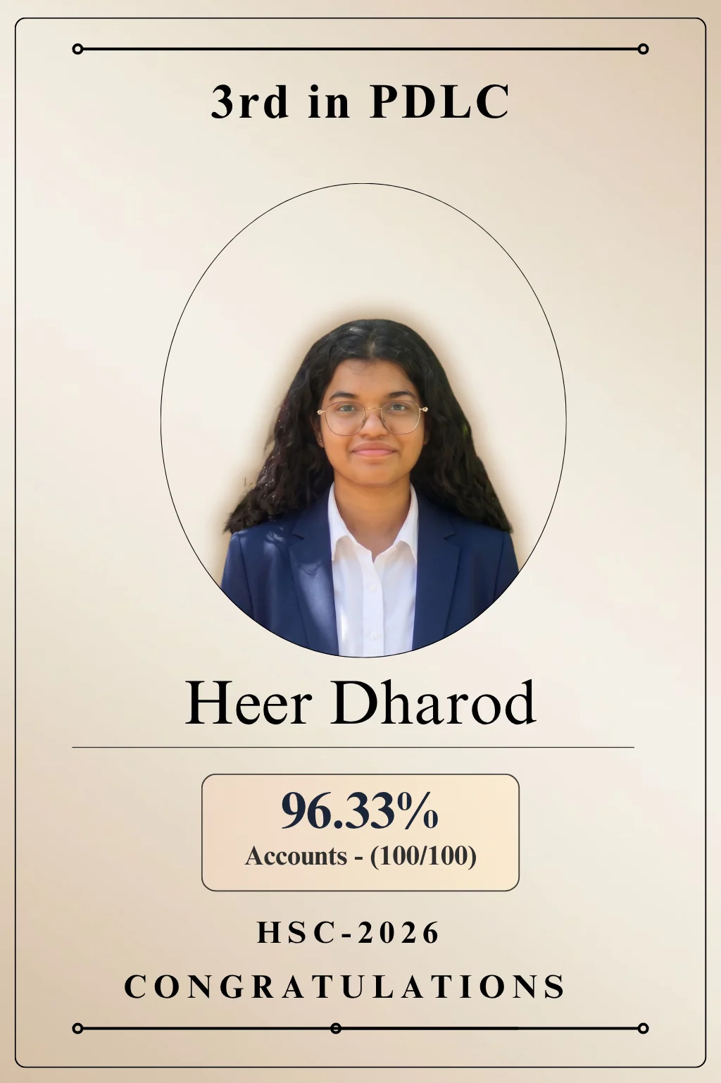 Heer Dharod May 2026