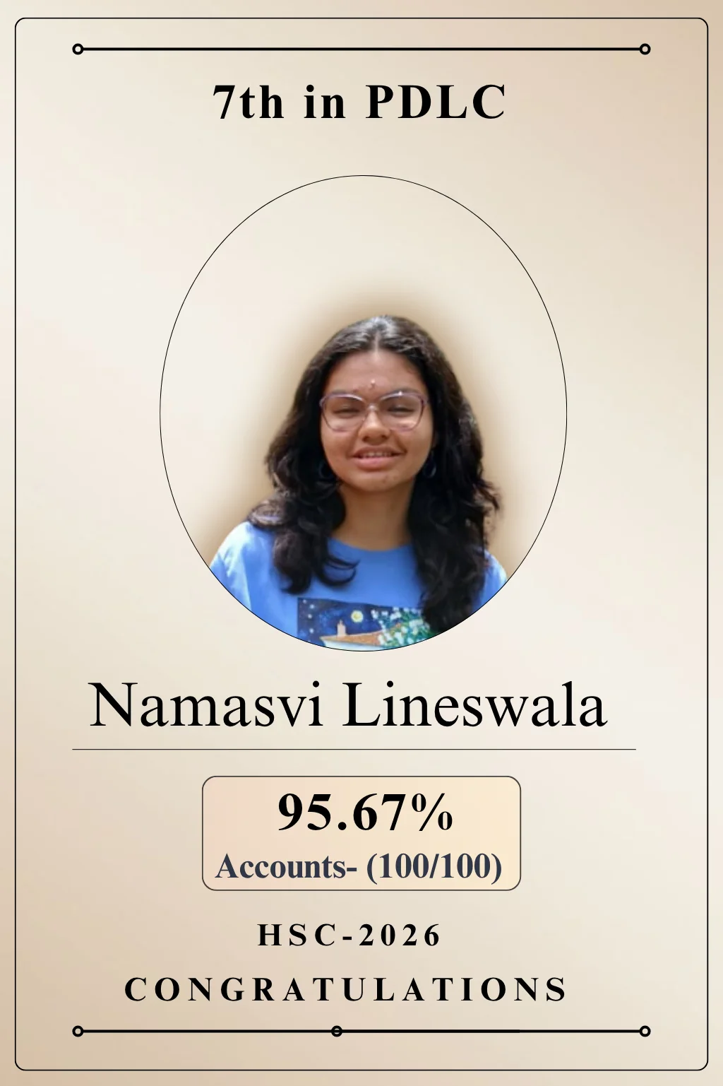 Namasvi Lineswala May 2026