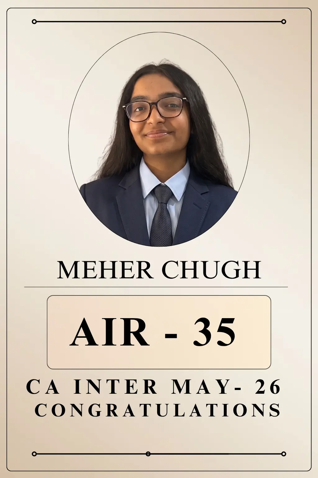 MEHER CHUGH May 2026