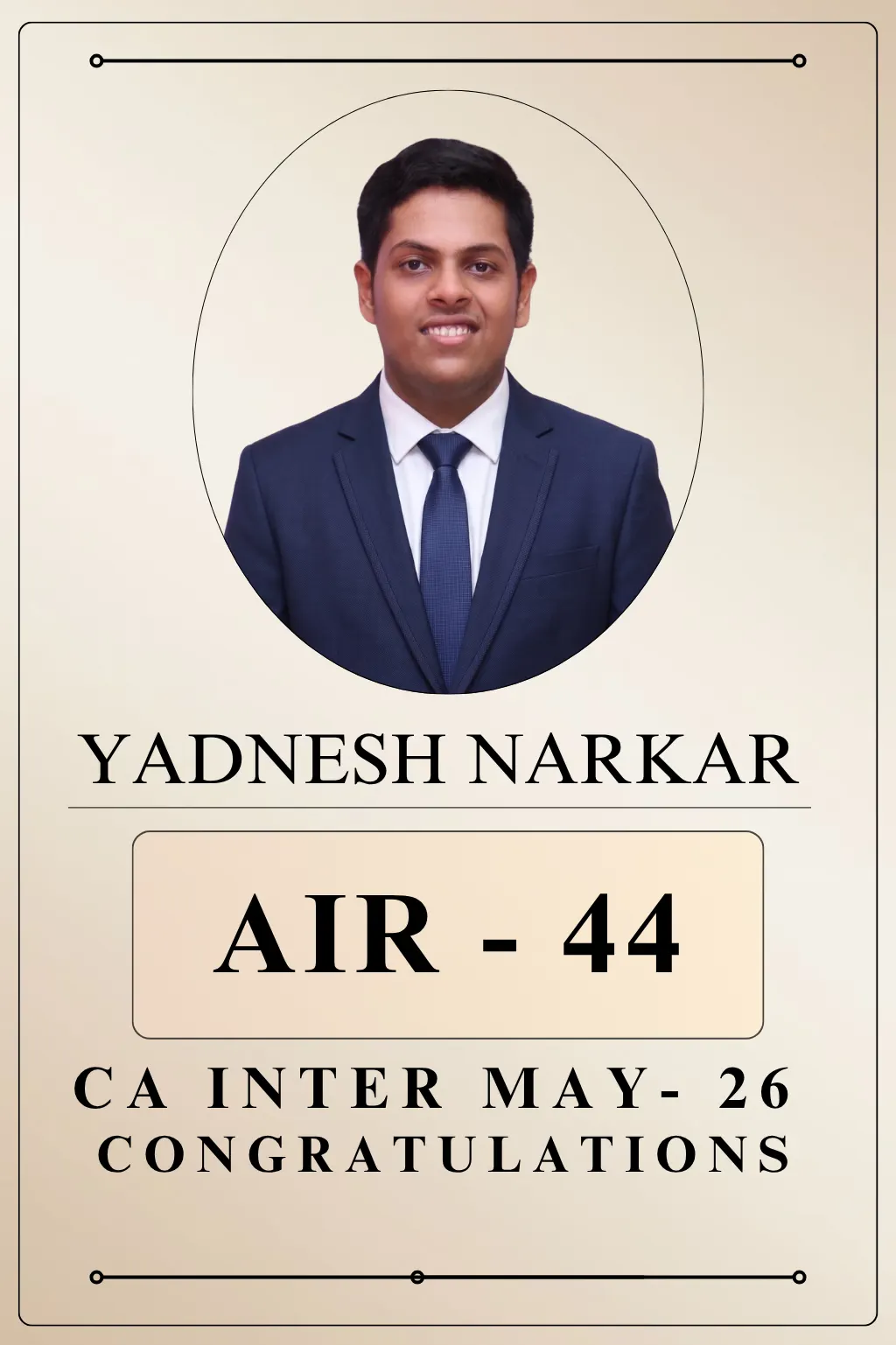YADNESH NARKAR  May 2026